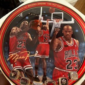 The Bradford Exchange Michael Jordan Wall Art - Red and Black